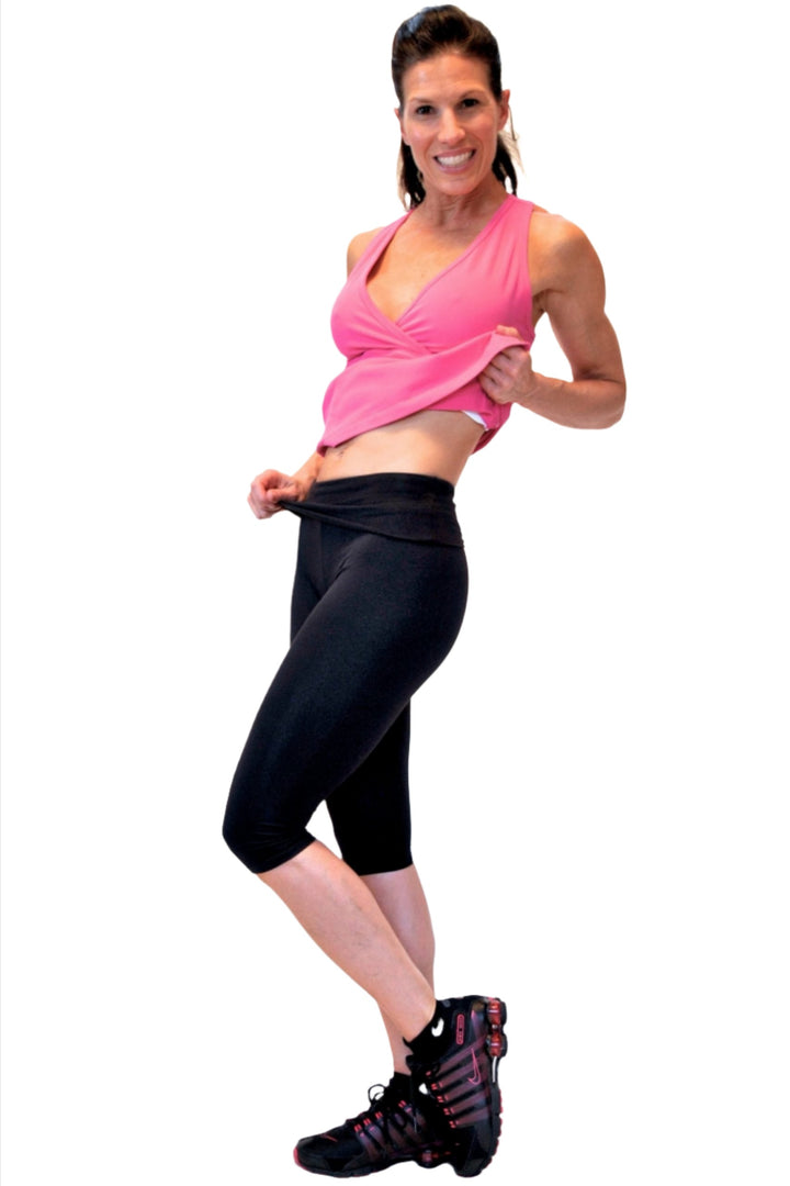 One Step Ahead Roll Down Fitted Capri R201 -  black - side alt view