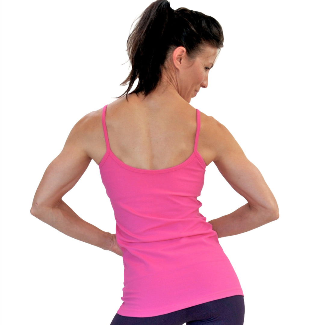  One Step Ahead Strappy Cami 2013 - Fuschia - rear view