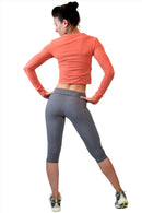 One Step Ahead V-Front Fitted Capri 201V -  charcoal - rear alt view