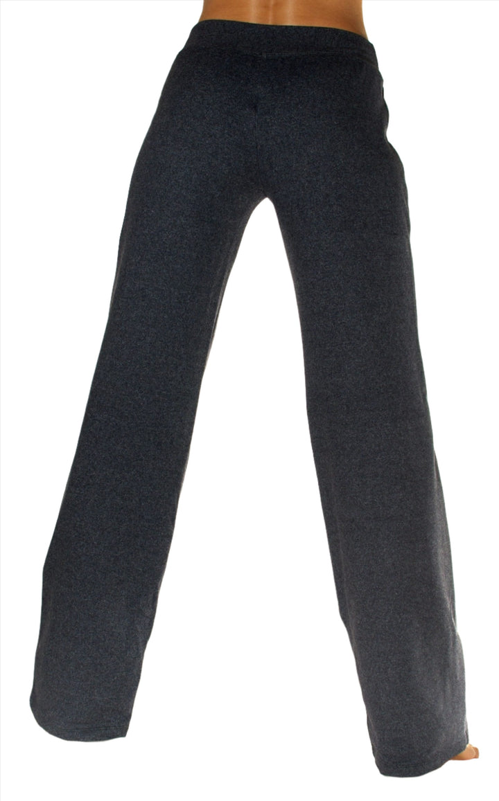 One Step Ahead Loose Drawstring Pant 248  - Charcoal  - rear view