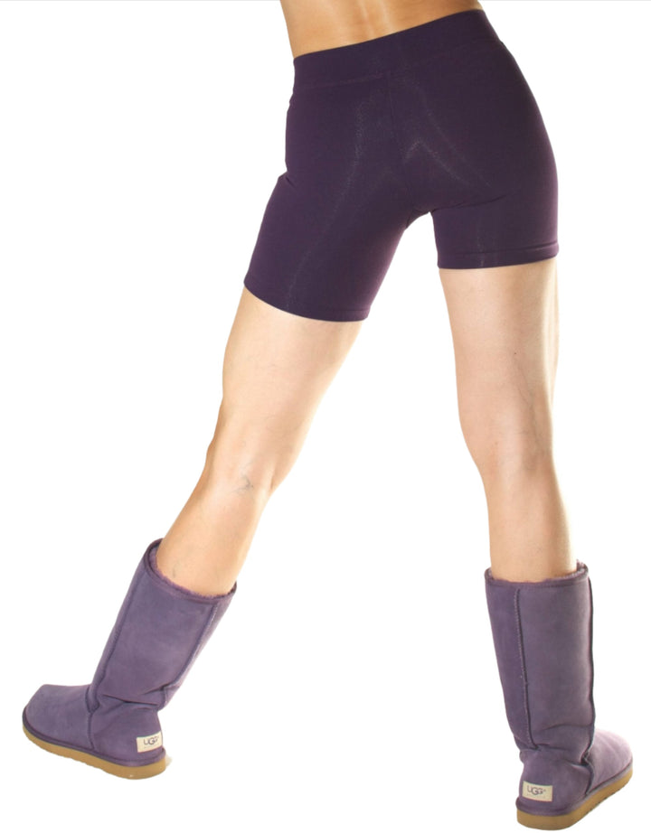 One Step Ahead V Front Shorts 208V - Eggplant - rear view 