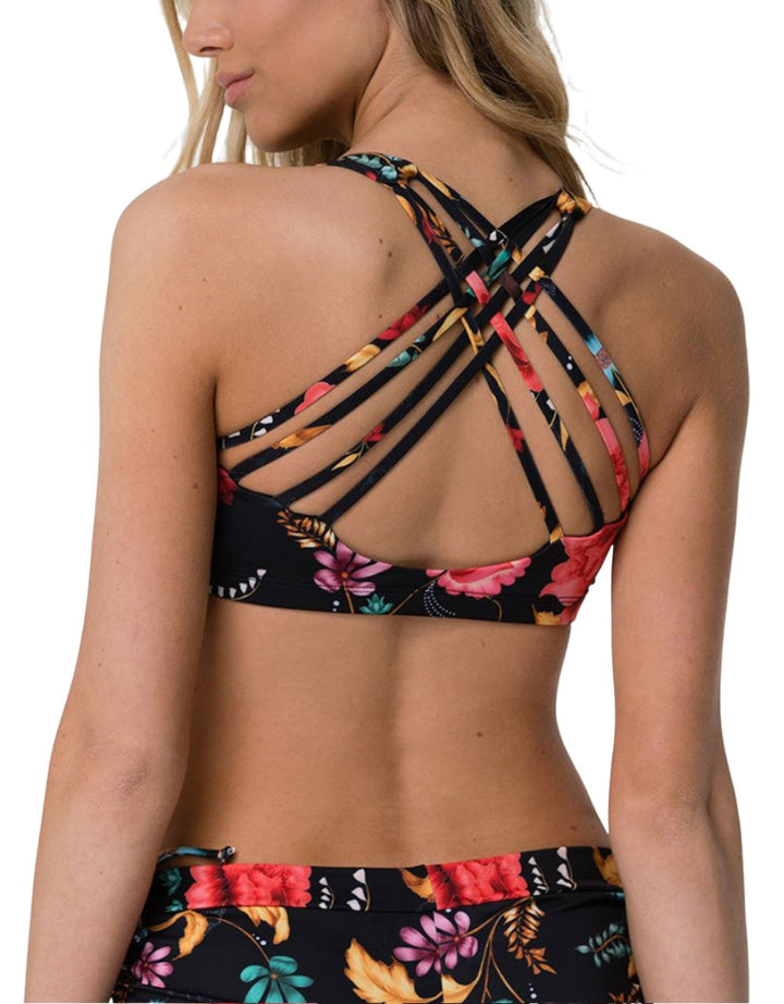 Onzie Hot Yoga Chic Bra 354 - Frieda - rear view