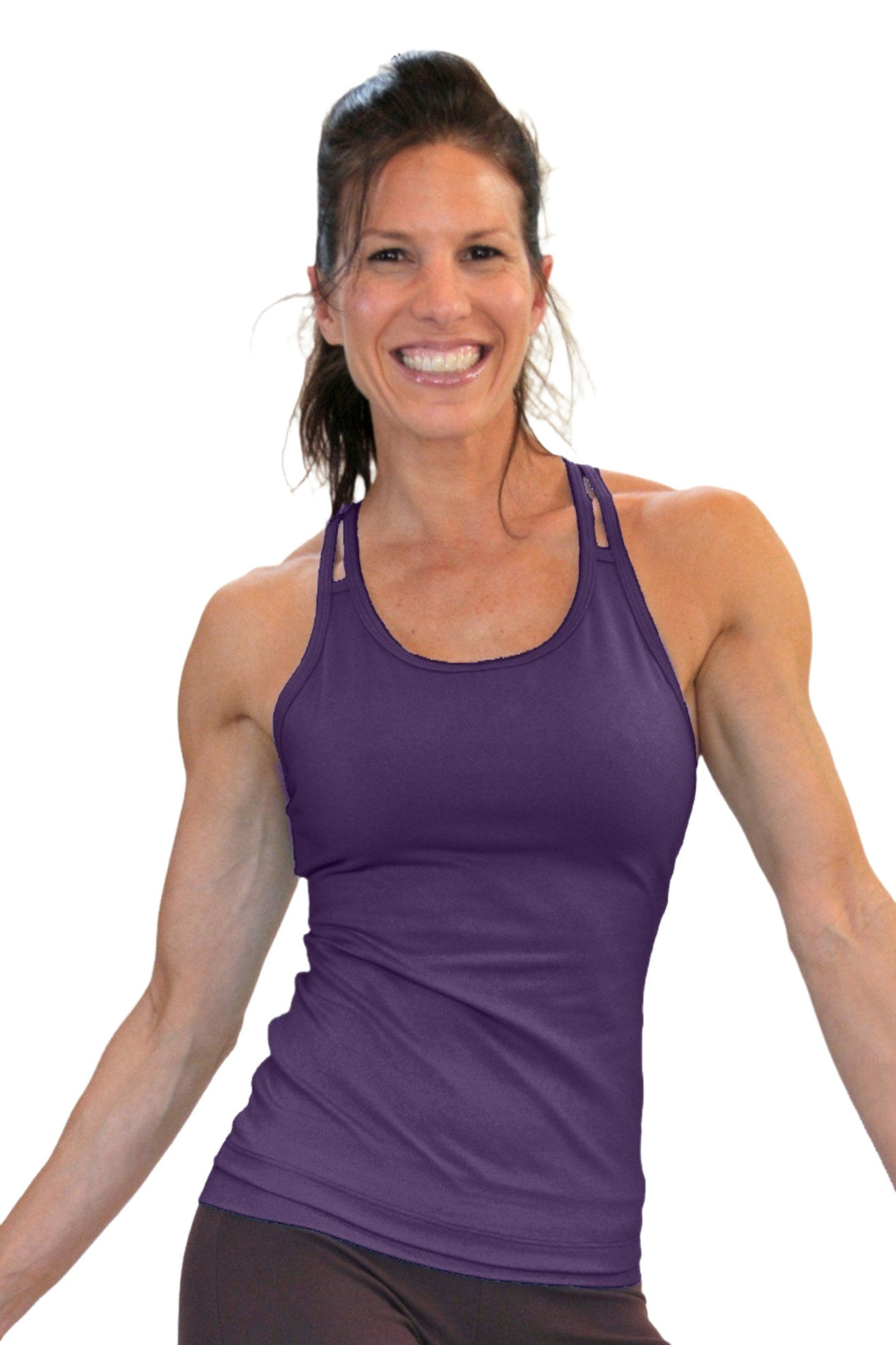 One Step Ahead Double Strap Cami 20140  - front view