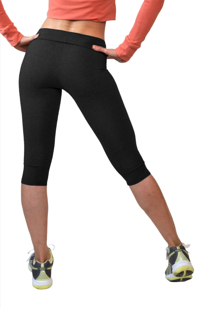 One Step Ahead V-Front Fitted Capri 201V - black - rear view