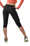 One Step Ahead V-Front Fitted Capri 201V - black - rear view