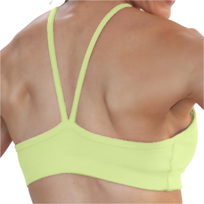 One Step Ahead V front Cami Bra 225 - Melon - rear view