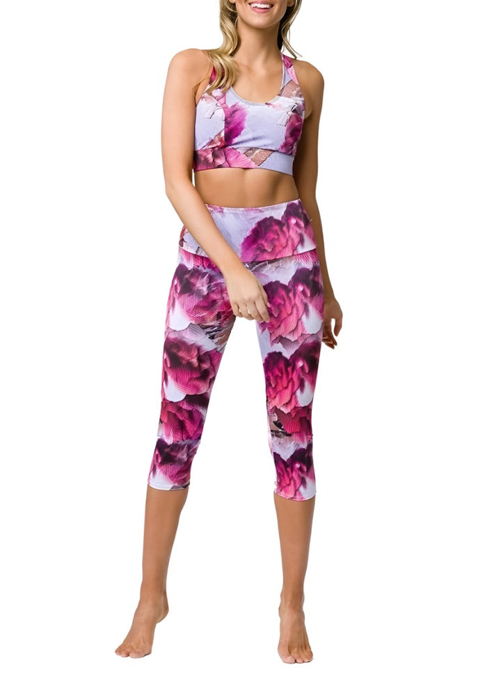 Onzie Warrior Yoga Sports Bra 3725 - Vogue - front alt view