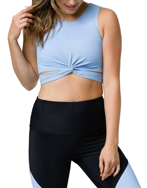 Buy Riwaaz Creation Women's Sheer Fishnet Yoga Gym Sports Bra Racerback  Vest (Medium, Turquoise) at