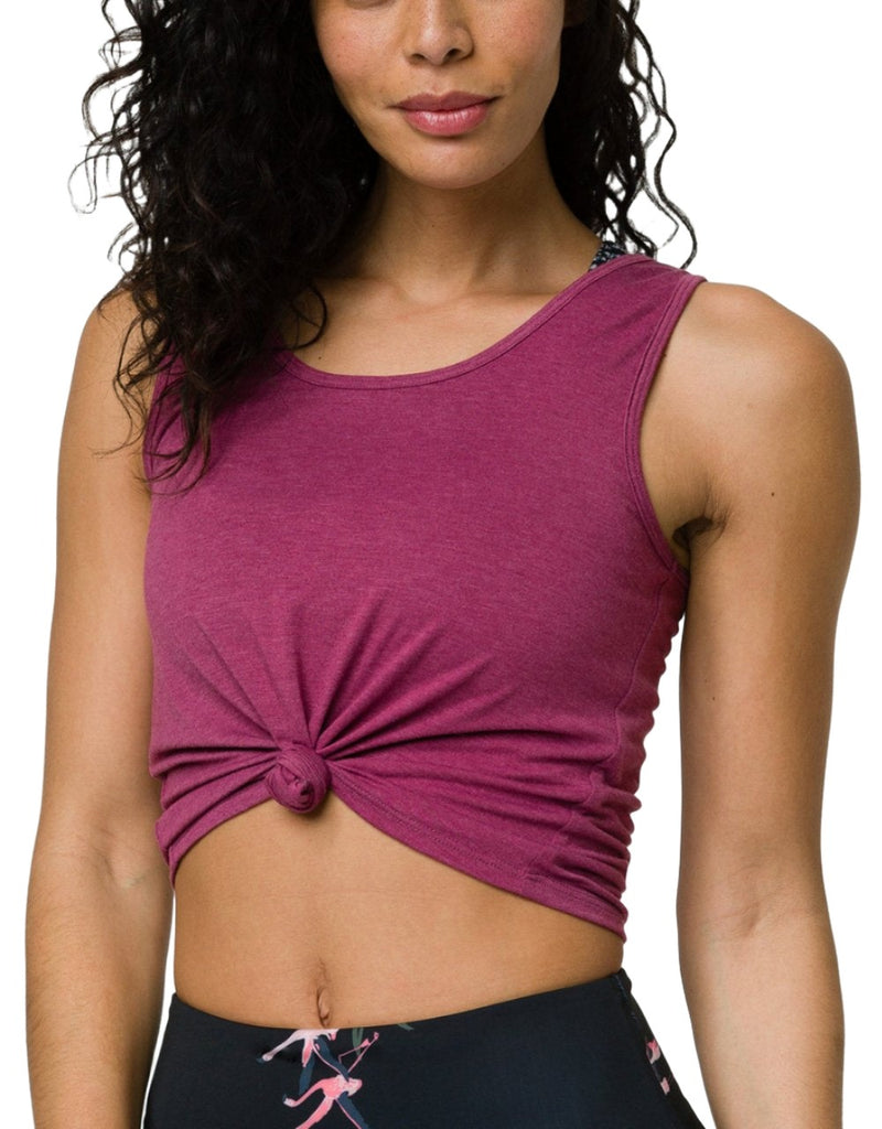 Women Sexy Open Side Cool Tank with Twist Workout Crop top Beach Coverup