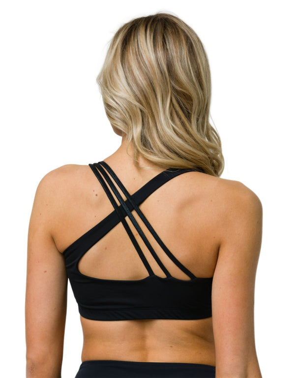 Hot Fitness Women's T-shirts Workout Sports Bra Yoga Vest Backless Sol