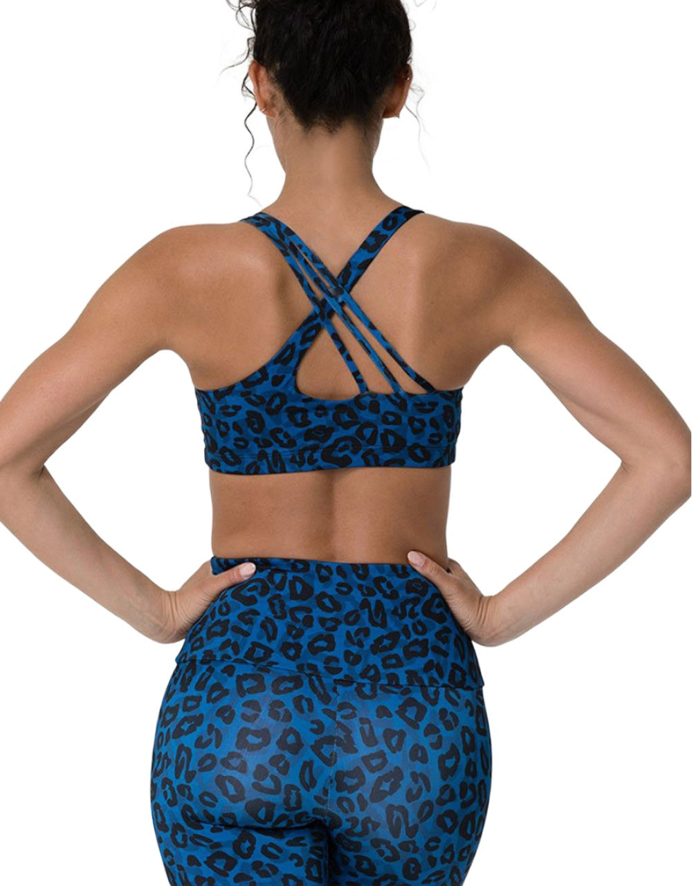 Onzie Hot Yoga Aerial Bra 3752 - Bolt - rear view