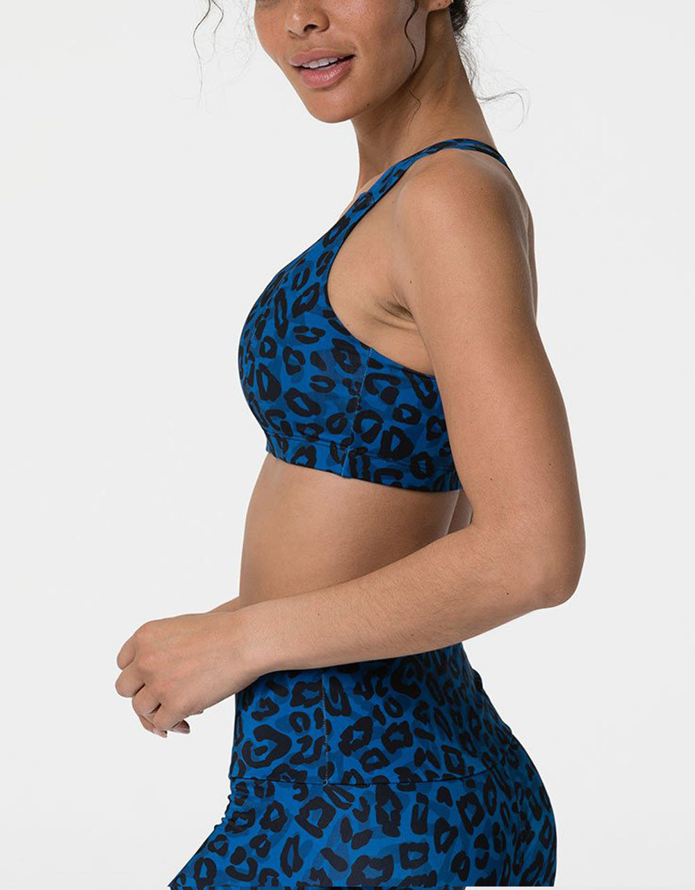 Onzie Hot Yoga Aerial Bra 3752 - Bolt - side view
