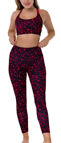 Onzie Hot Yoga Aerial Bra 3752 - Swoon - front view