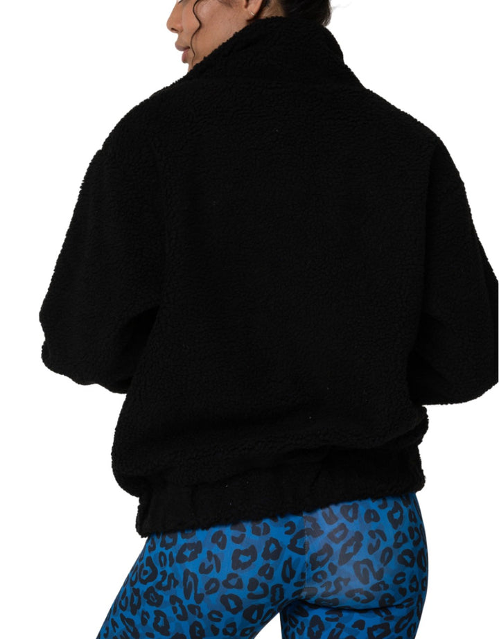 Onzie Teddy Jacket 3755 - Black - rear view