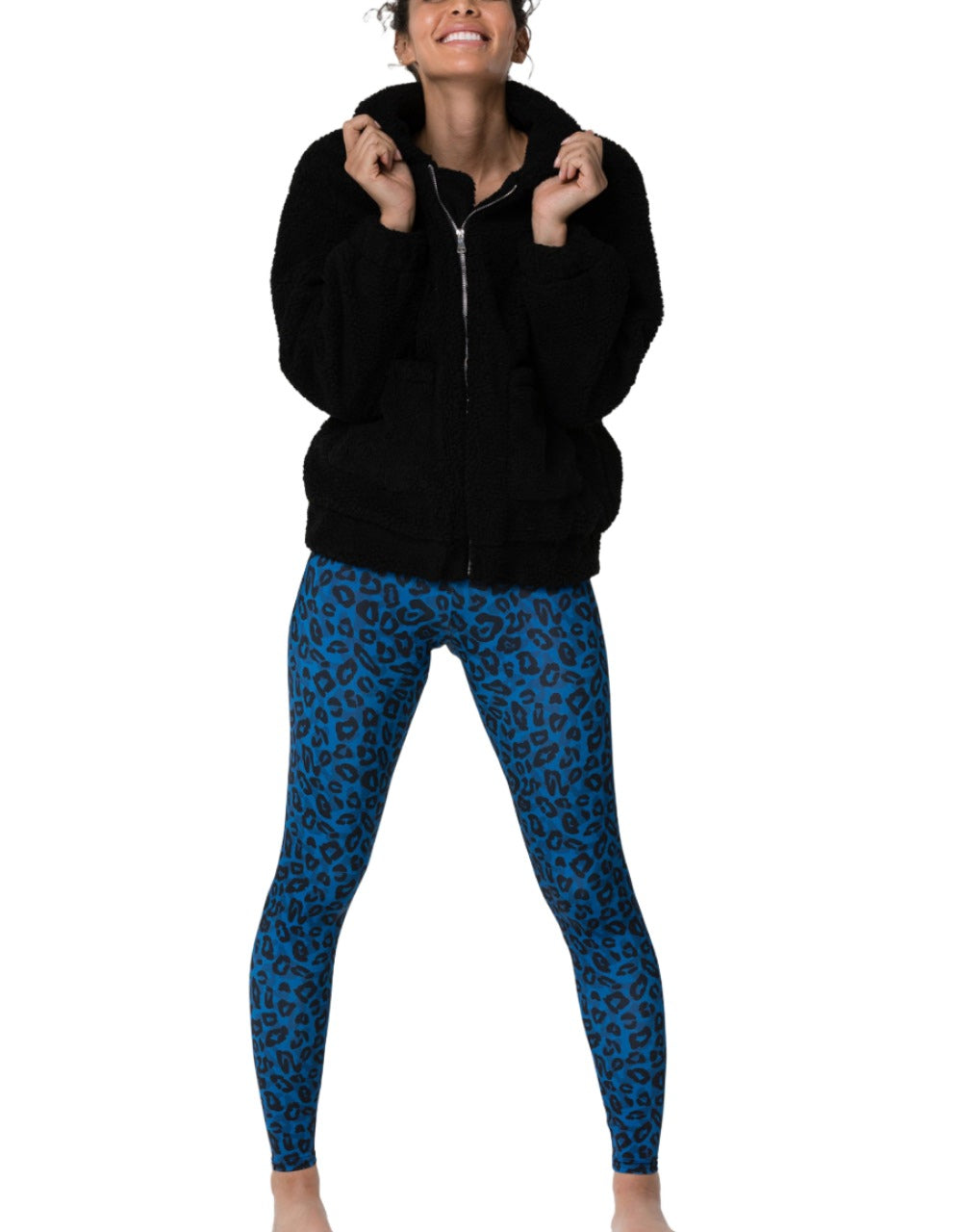 Onzie Teddy Jacket 3755 - Black - front alt view 1