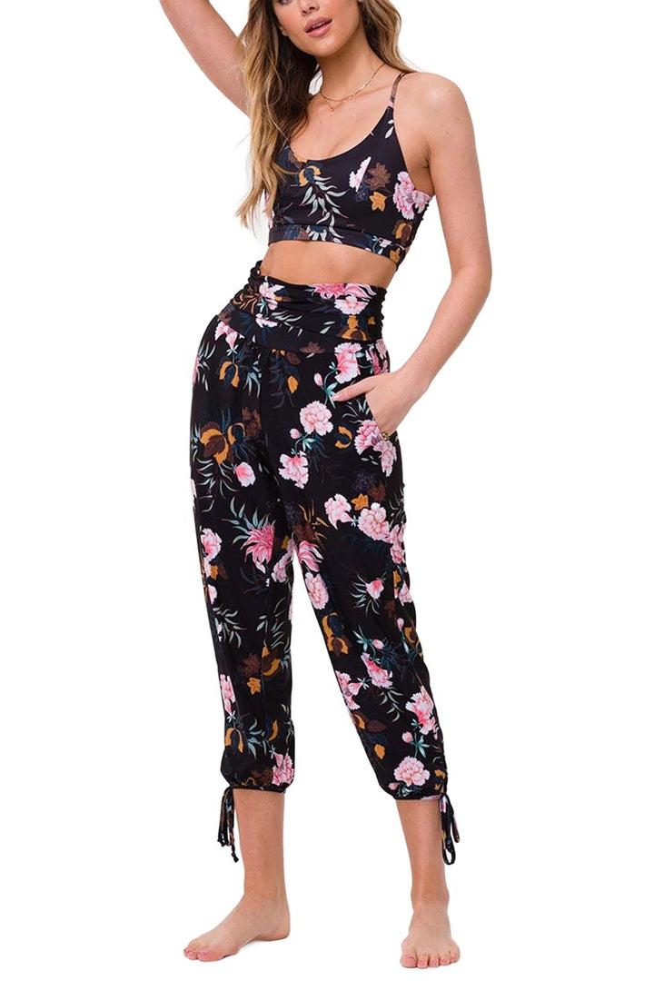 Onzie Flow Yoga Bow Bra 3759 - Kiku - front view