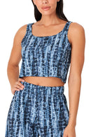 Onzie Flow Bahia Crop Top 3766 - Bondi - Front View