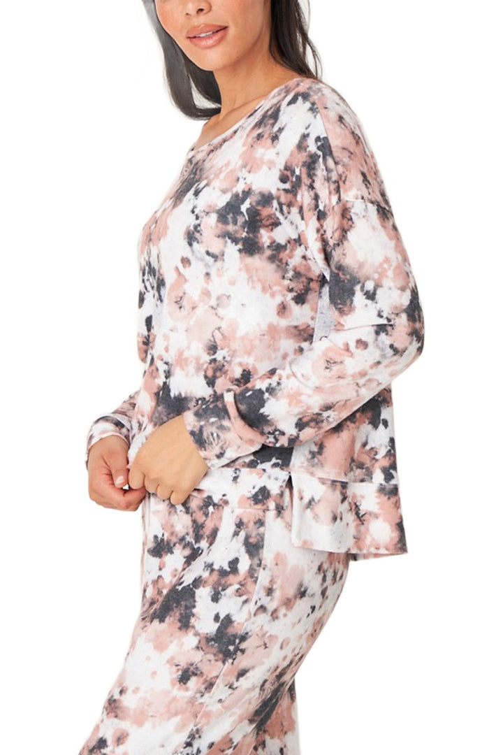 Onzie Flow High Low Sweatshirt - Tierra - Side View