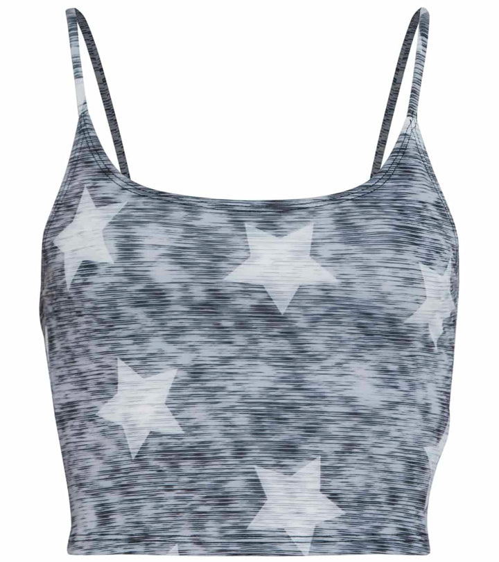 Onzie Flow Belle Cami Crop Top 3778 Printed - Stars - front view