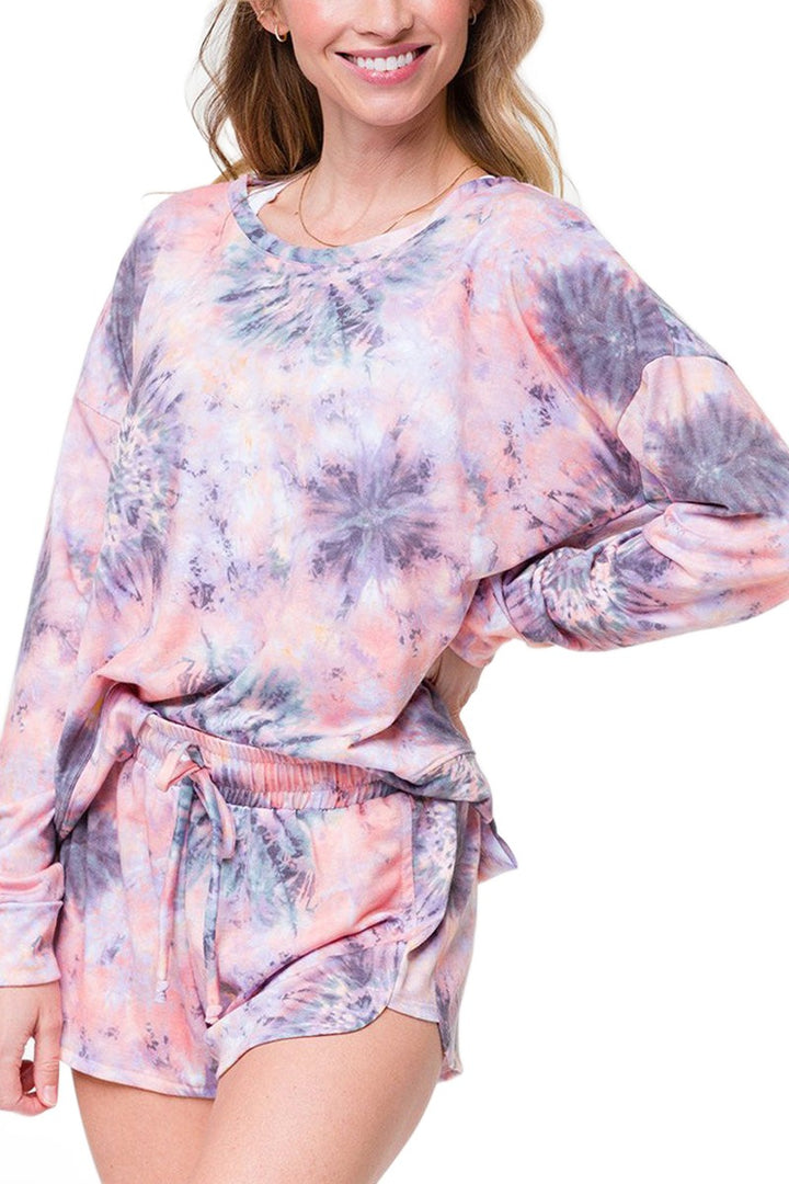 Onzie Boyfriend Sweatshirt 3792 - Strawberry Fields - Front View