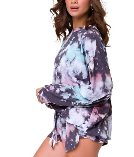 Onzie Boyfriend Sweatshirt 3792 - True Romance - Side View