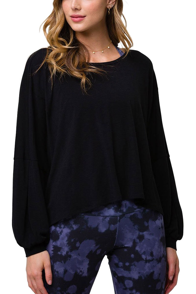 Onzie OM Top 3800 - Black - Front View