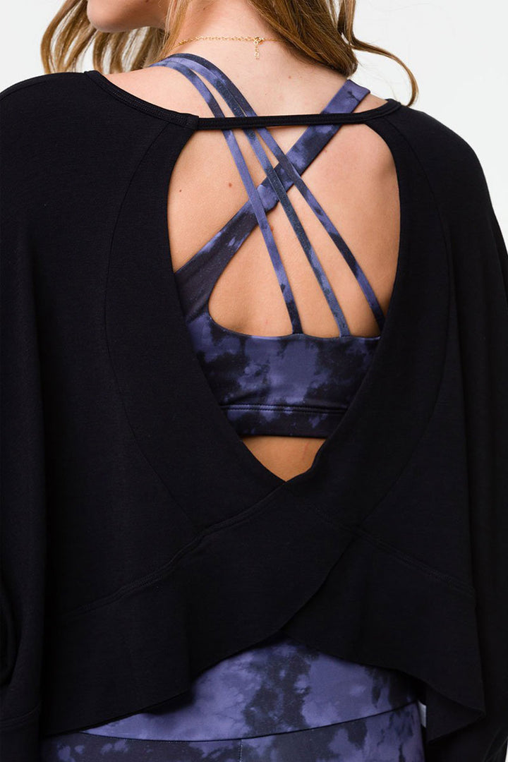 Onzie OM Top 3800 - Black - Rear View