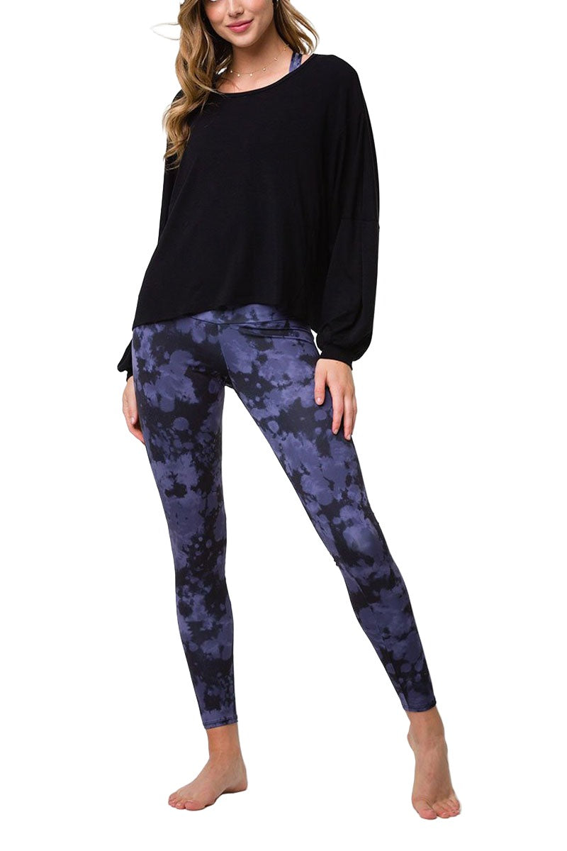 Onzie OM Top 3800 - Black - Full Front View