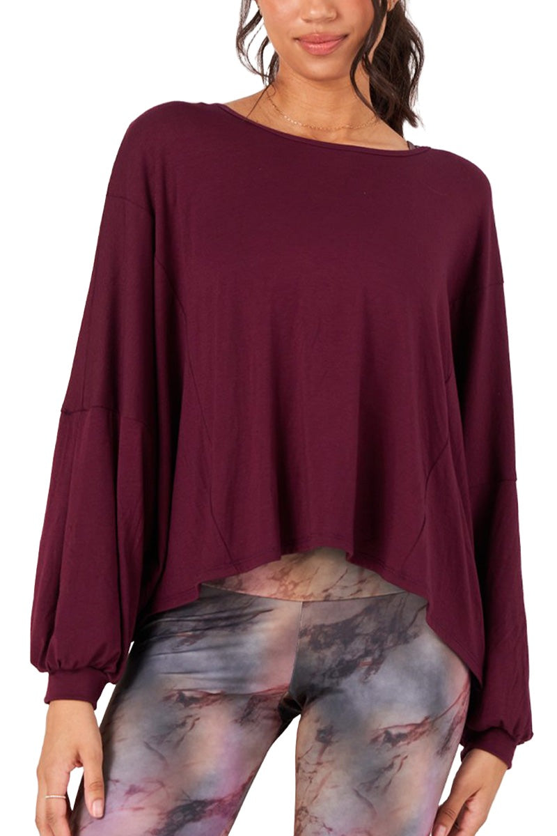 Onzie OM Top 3800 - Fig - Front View