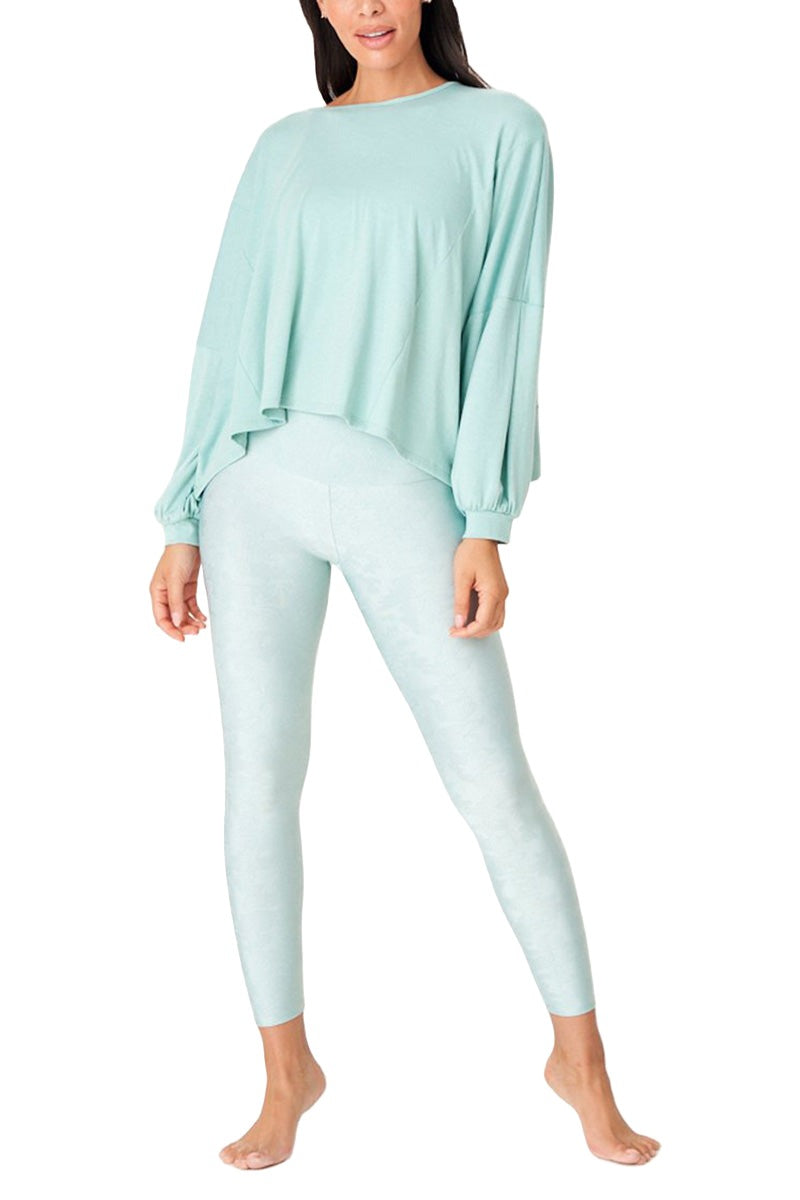 Onzie OM Top 3800 - Glacier Green - Front Full View