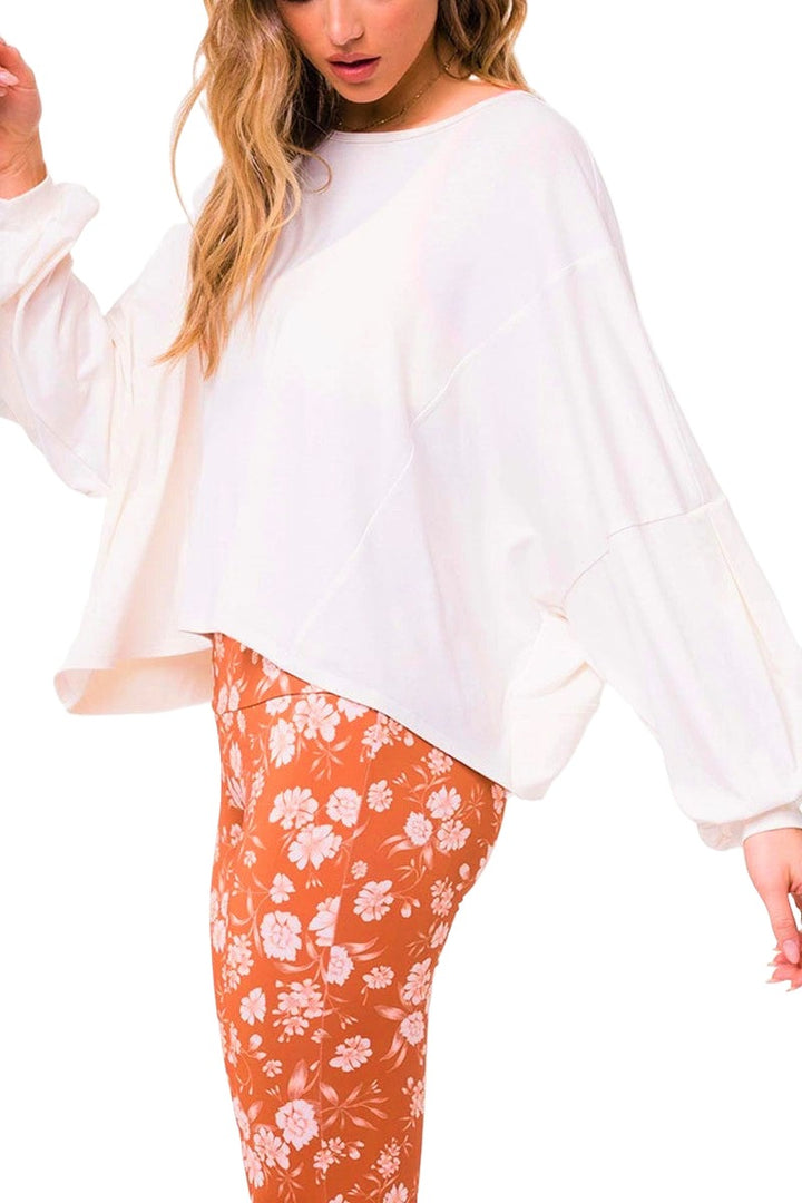 Onzie OM Top 3800 - White - Rear View