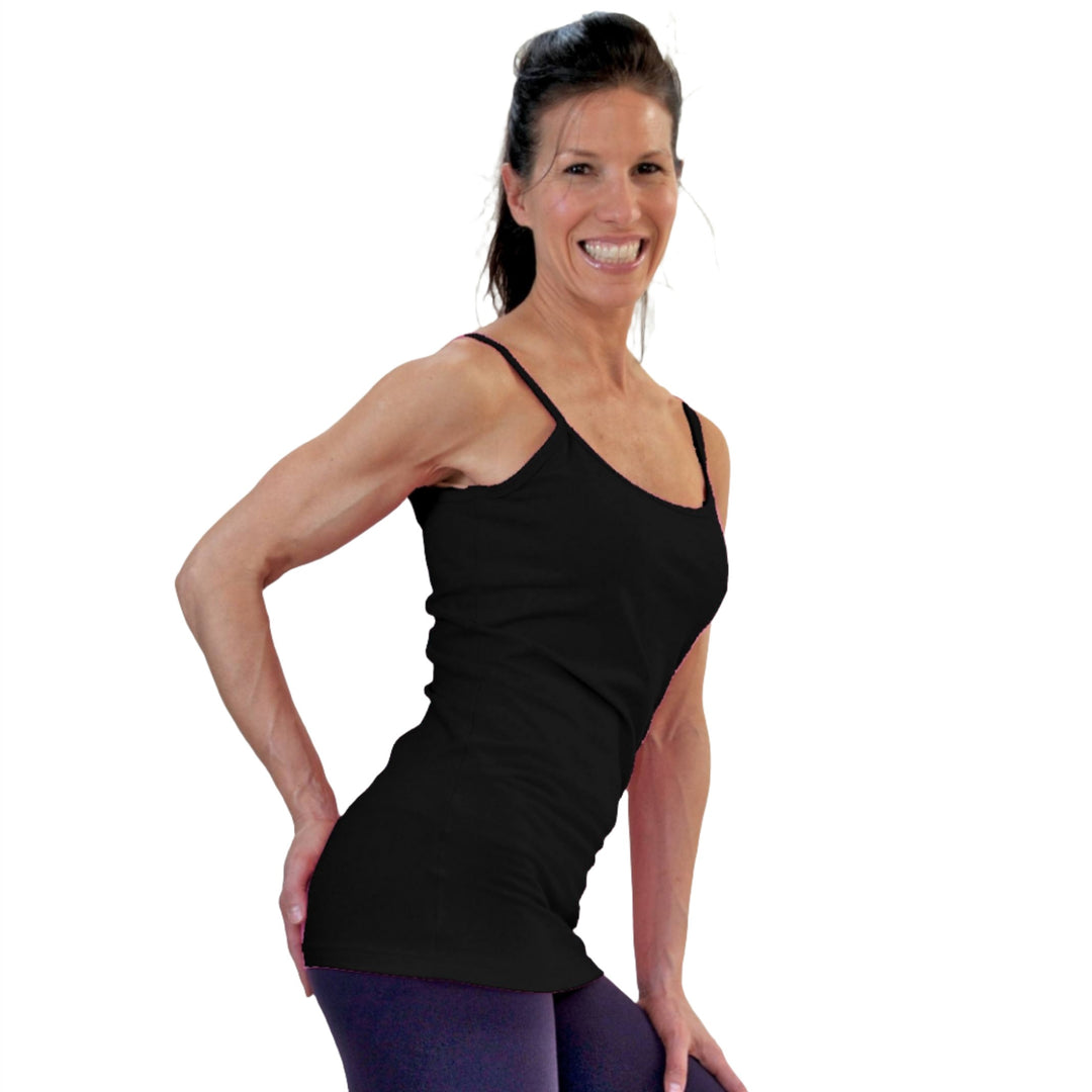  One Step Ahead Strappy Cami 2013 - Black - side view