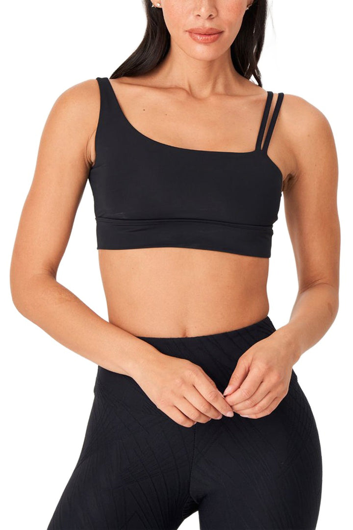 Onzie Flow Ride Bra 3810 - Black - Front View