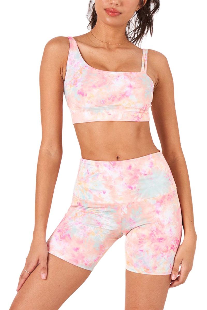 Onzie Flow Ride Bra 3810 - Roses All Day - Front View