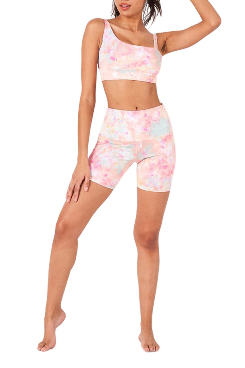 Onzie Flow Ride Bra 3810 - Roses All Day - Front Full View