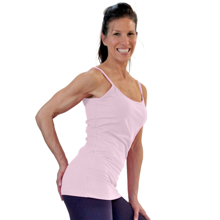  One Step Ahead Strappy Cami 2013 - Pale Pink - side view