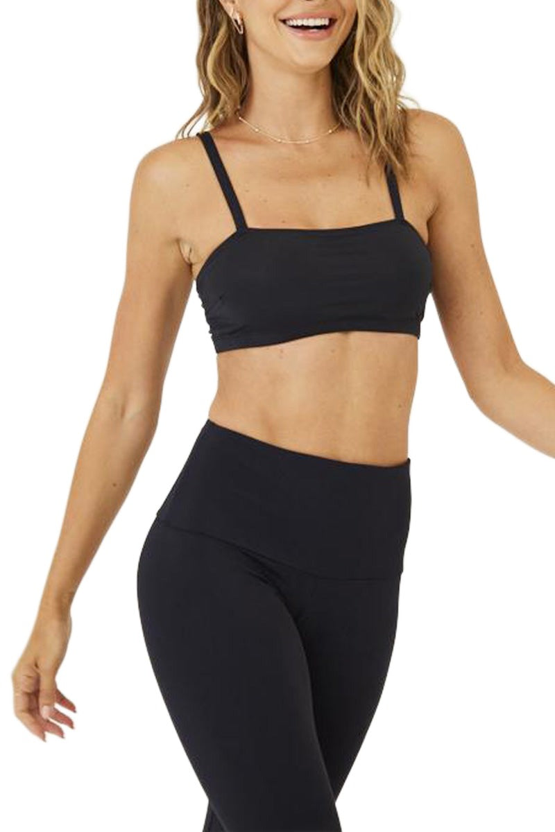 Onzie Flow Bali Bandeau Top 3819 -  Black - Front View