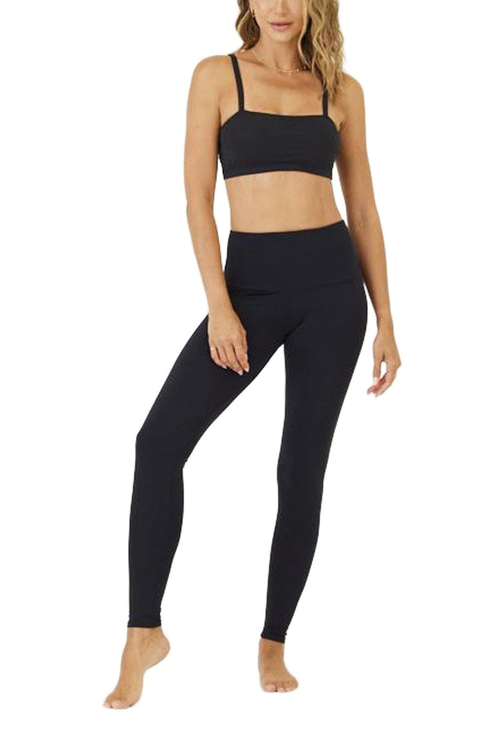 Onzie Flow Bali Bandeau Top 3819 -  Black - Front Full View