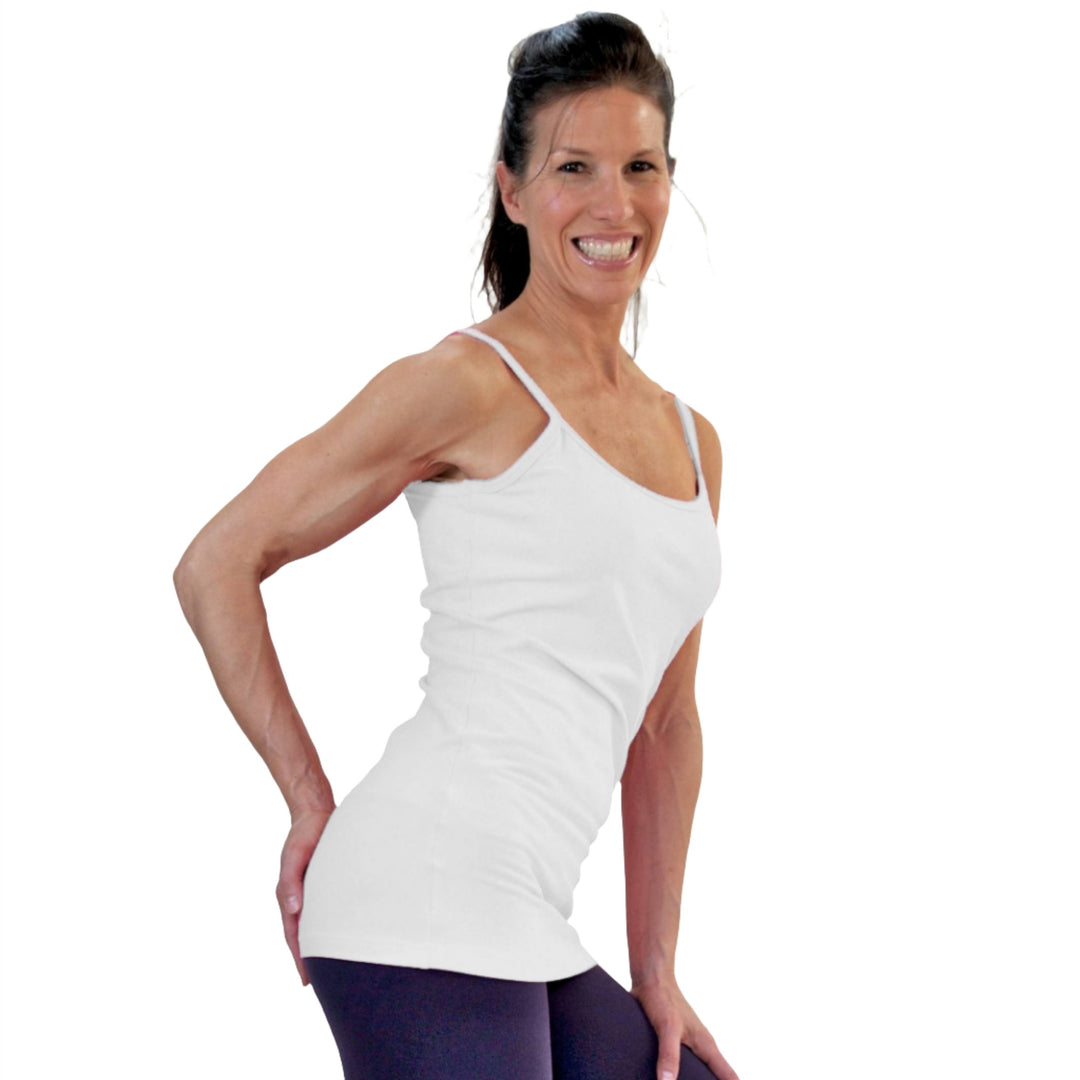  One Step Ahead Strappy Cami 2013 - White - side view