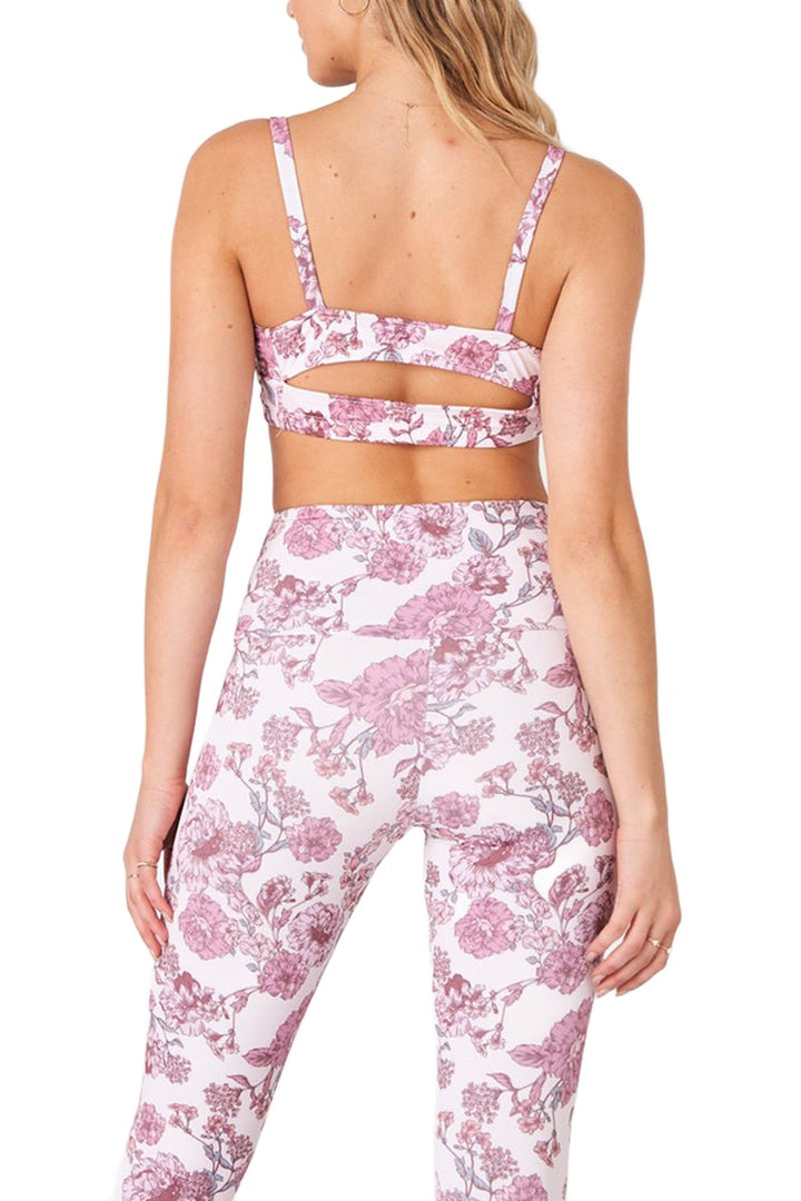 Onzie Flow Bali Bandeau Top 3819 -  Vintage Rose - Back View