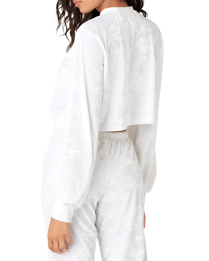 Onzie Velvet Crop Top 3823 - O Velvet - Side View