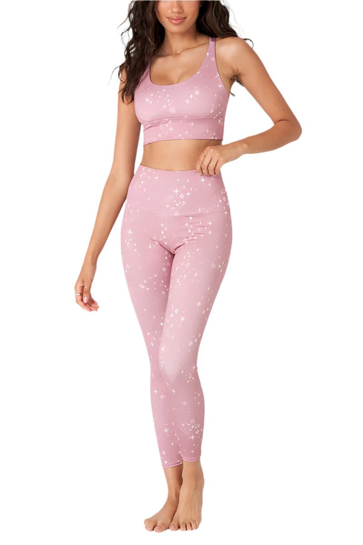 Onzie Hot Yoga Sustainable Soul Sacred Bra - Moonstruck - Front View2