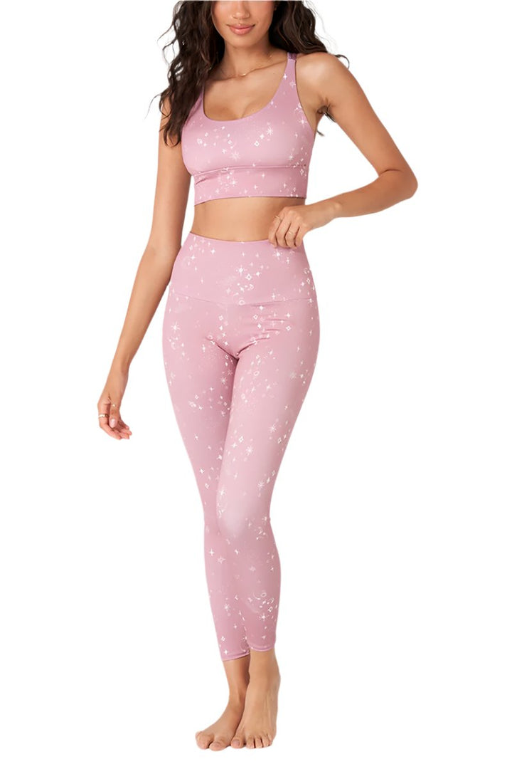 Onzie Hot Yoga Sustainable Soul Sacred Bra - Moonstruck - Front View