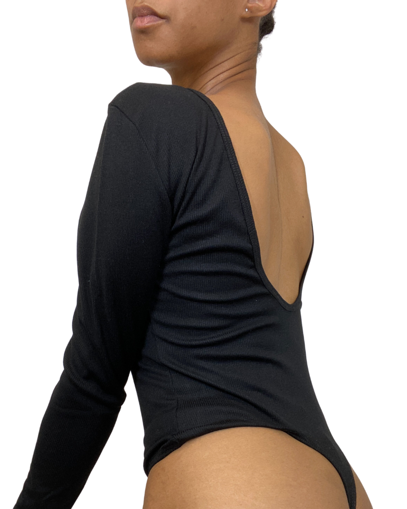 Onzie Flow Long Sleeve Leotard Ribbed 3844