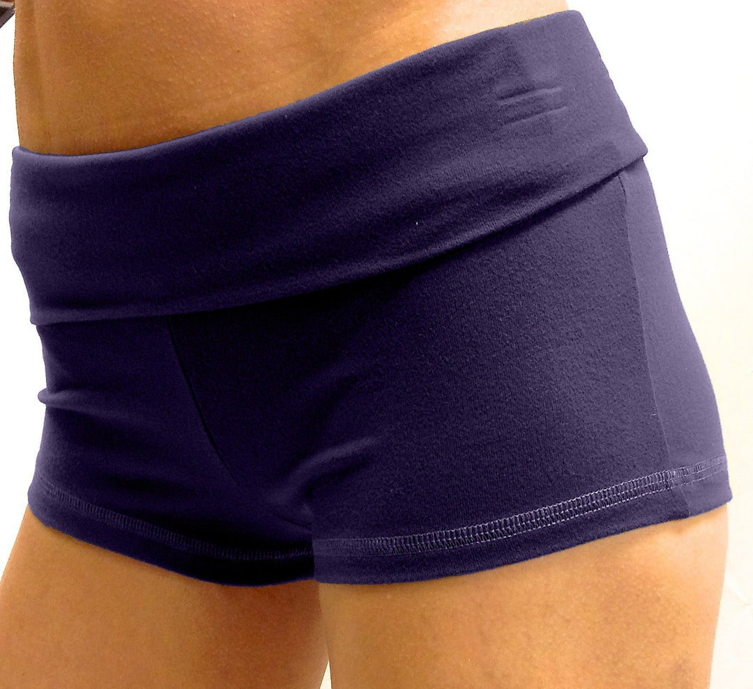 One Step Ahead Butt Short 20160 - Eggplant -  close view