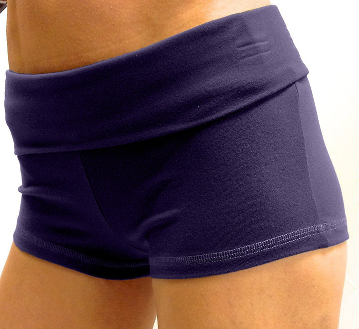 One Step Ahead Butt Short 20160 - Eggplant -  close view