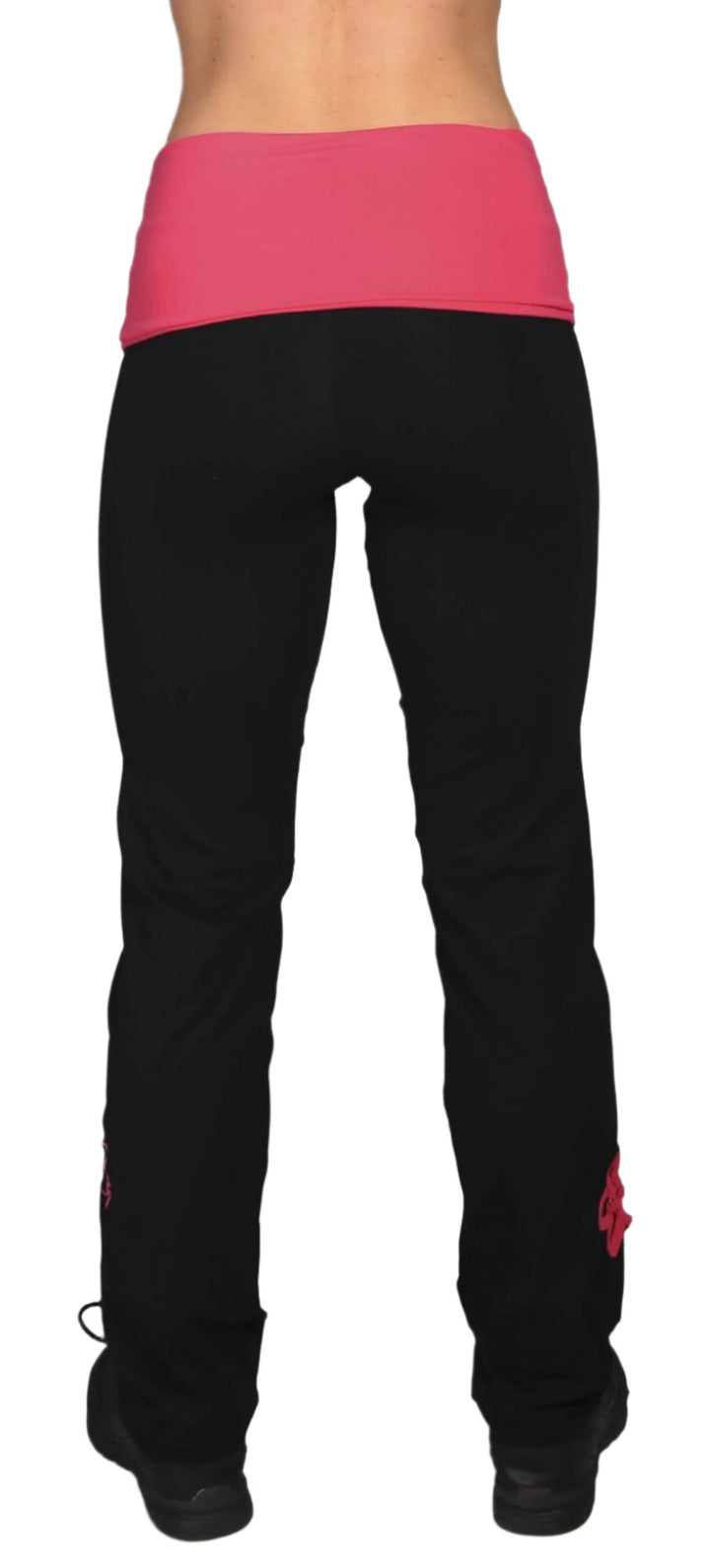 Equilibrium Roll Down Daisy BootCut Pant LP298 Pink