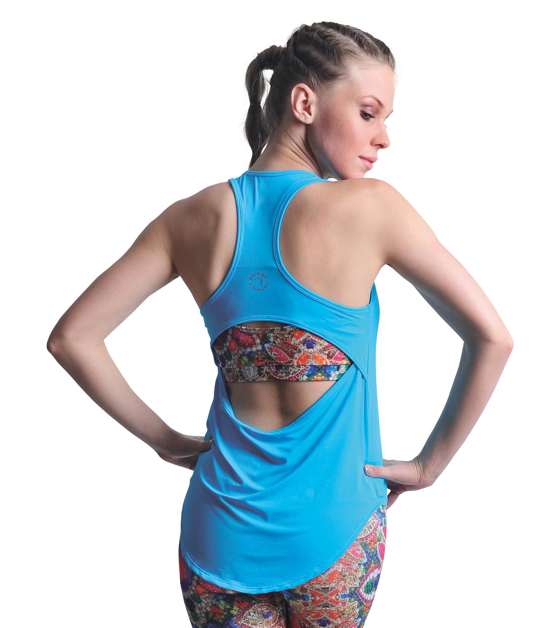 bia brazil open back mesh top