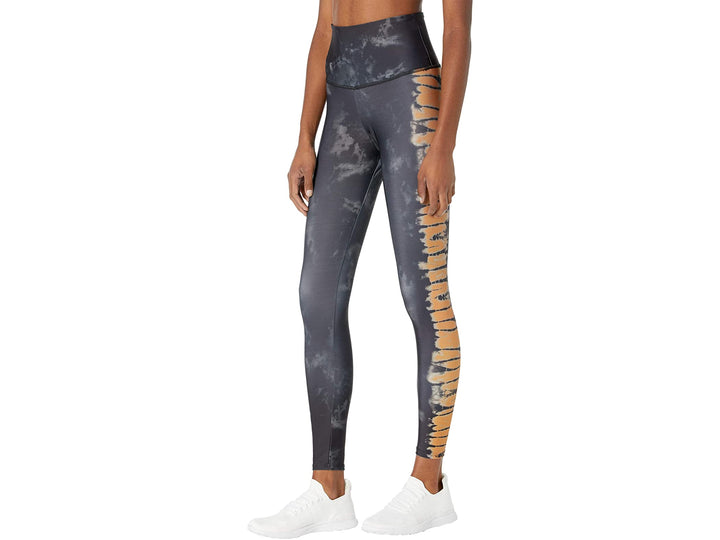 Onzie Flow Highrise Basic Midi 2029 - Brown Tie Dye - side  view