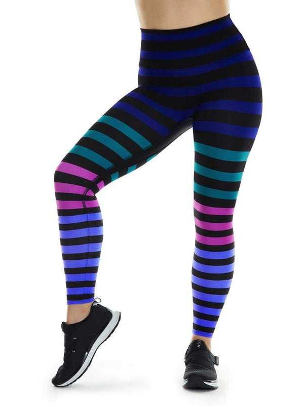 K-Deer Signature Izzy Stripe Yoga Sneaker - Fitness Fashions